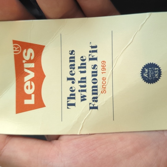 *BO*Orange Label Straight Leg Levis - Picture 4 of 5